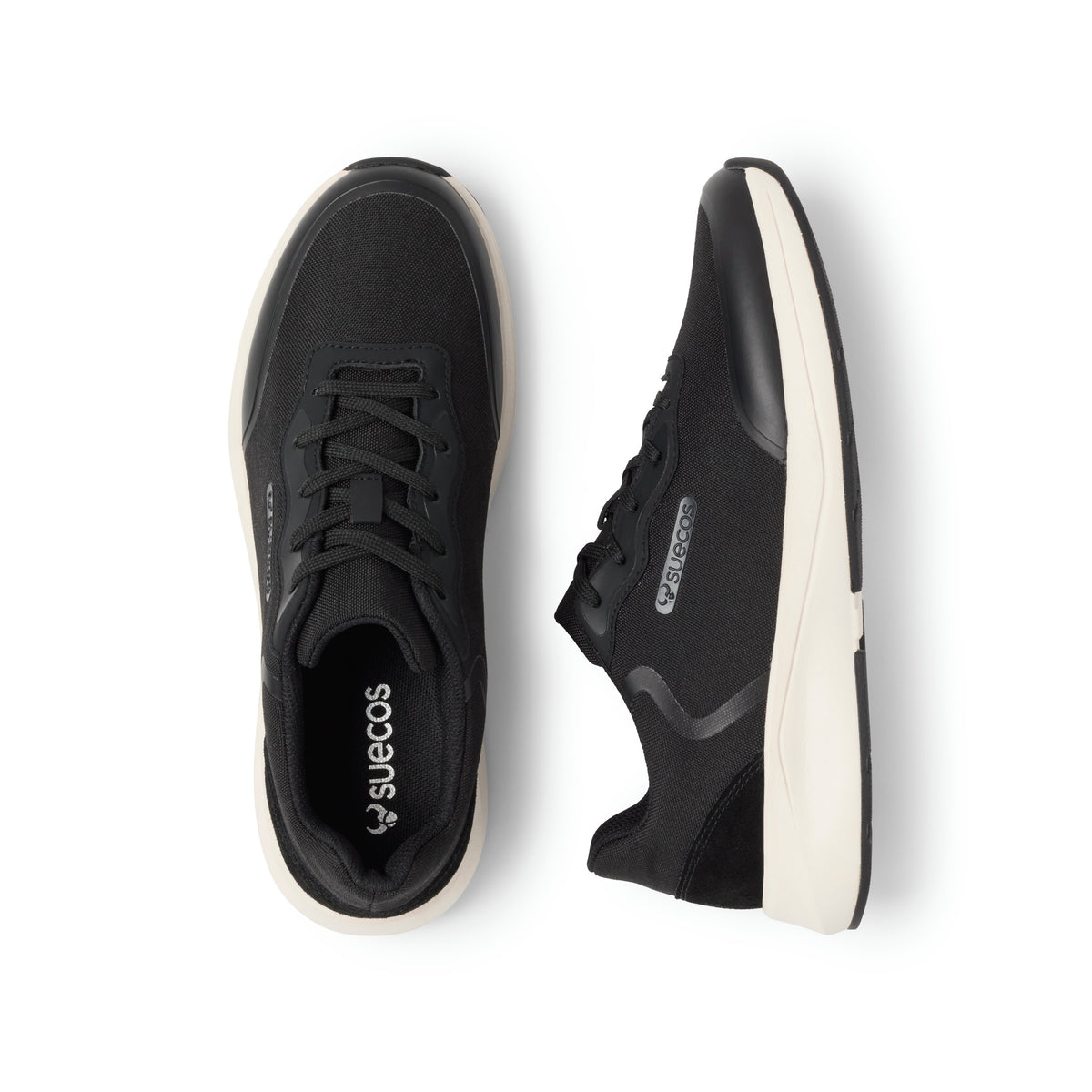 Vinter Black and White Shoes 